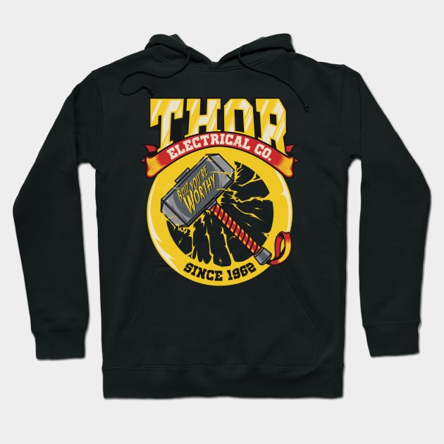 Thor Electrical Co. Hoodie by Akiwa